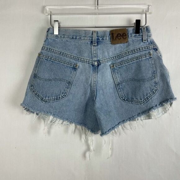 Vtg Lee Cut Off Jean Shorts sz 32 - Picture 2 of 7